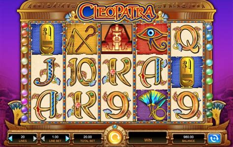 Online slots livres de cleópatra